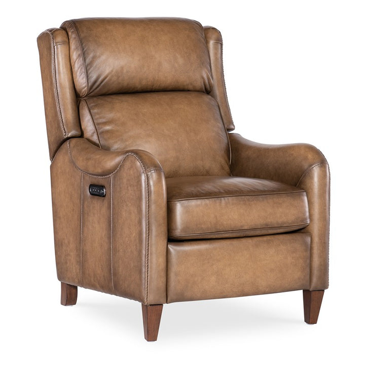RC - Carrington Power Recliner With Power Headrest - Brown