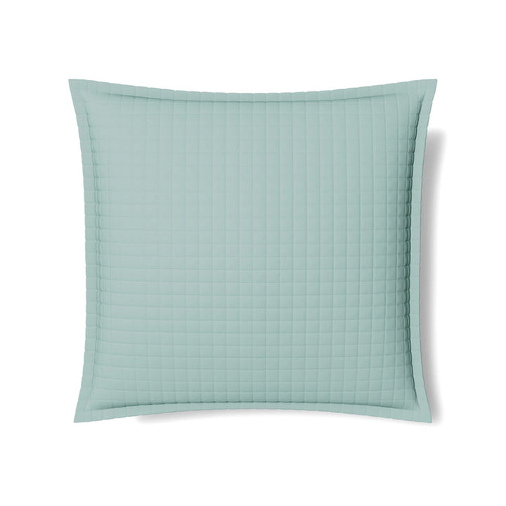 Ready To Bed 2.0 Quilted Aqua Euro Sham