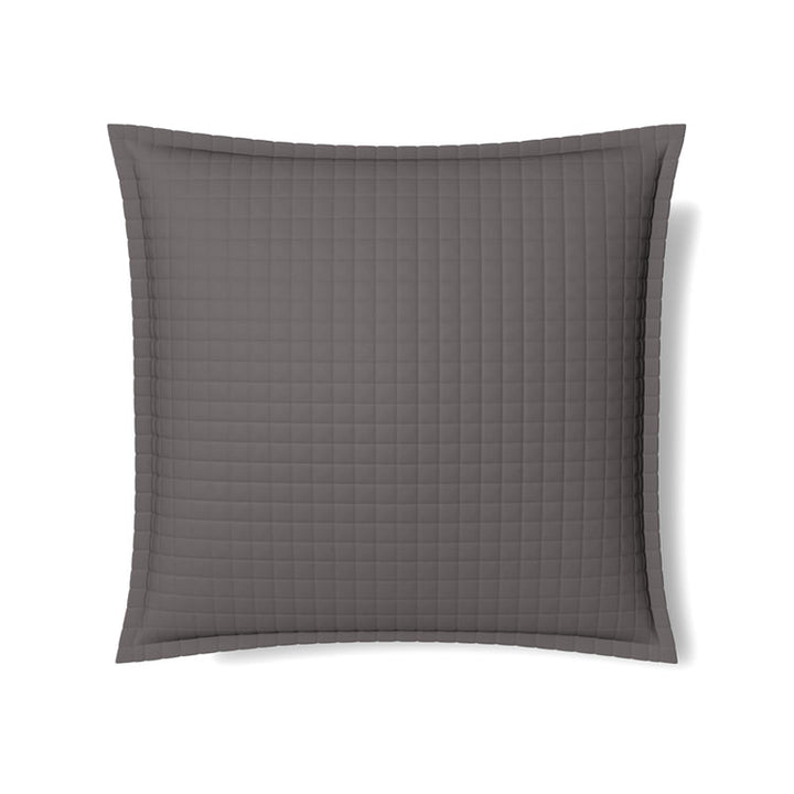 Ready To Bed 2.0 Quilted Grey Euro Sham