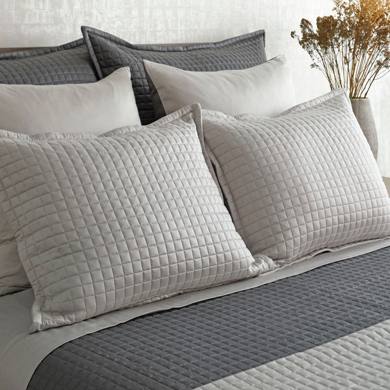 Ready To Bed 2.0 Quilted Silver King Sham