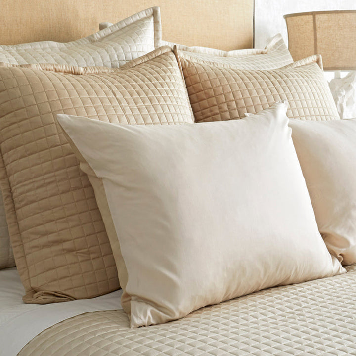 Ready To Bed 2.0 Quilted Taupe Standard Sham