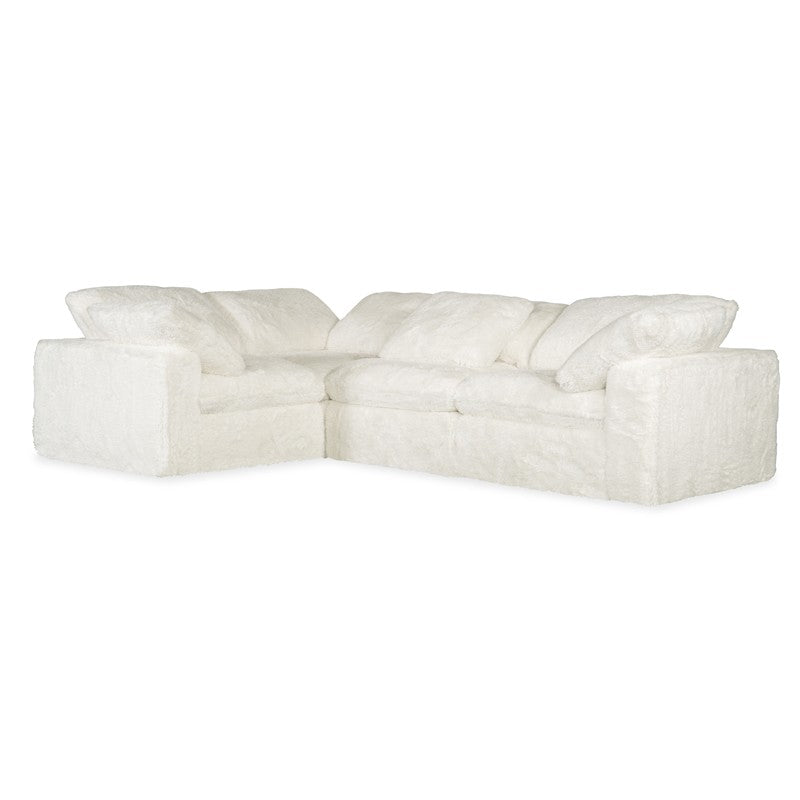 SS - Barefoot 4-Seat Sectional - White