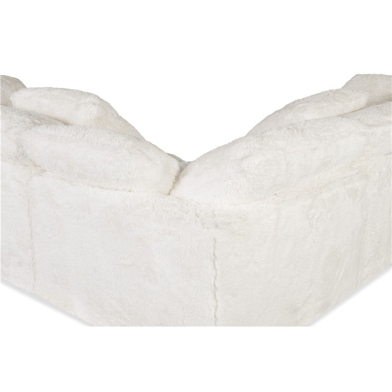 SS - Barefoot 4-Seat Sectional - White