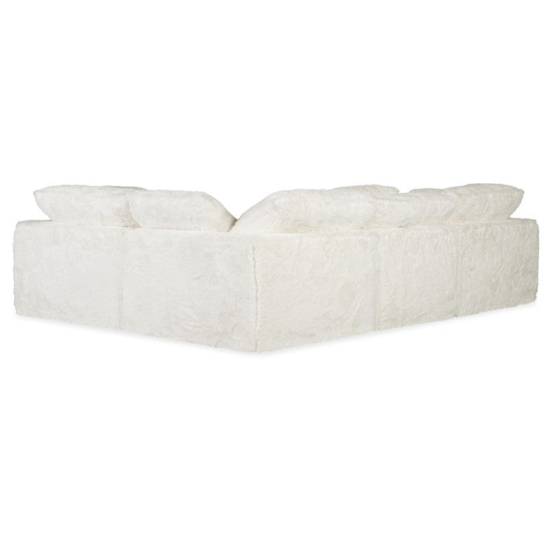 SS - Barefoot 4-Seat Sectional - White