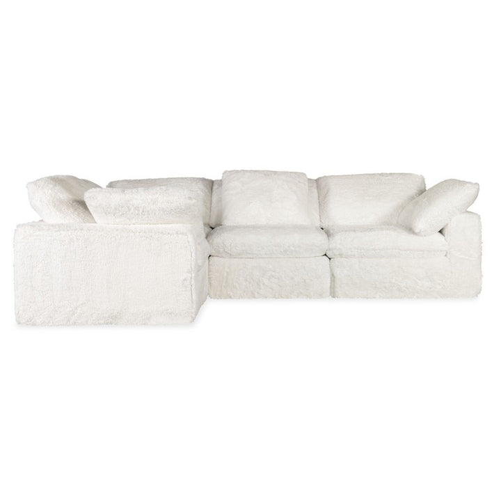 SS - Barefoot 4-Seat Sectional - White