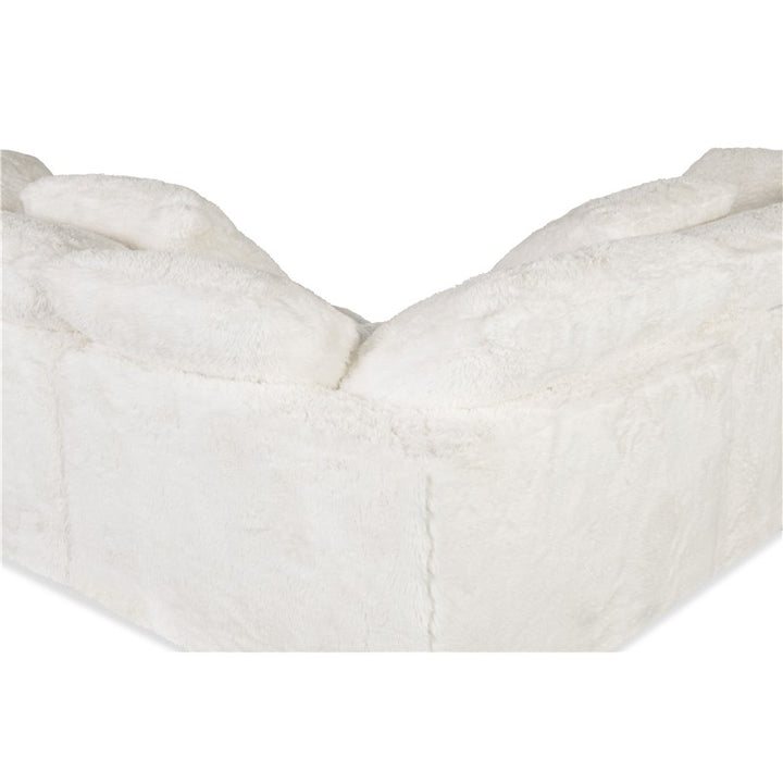 SS - Barefoot 5-Seat Sectional - White