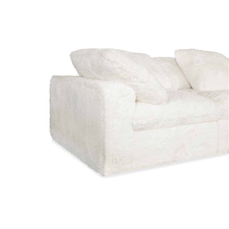 SS - Barefoot 5-Seat Sectional - White