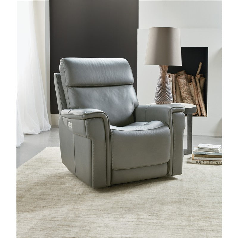 MS - Lyra Zero Gravity Power Recliner With Power Headrest - Dark Gray