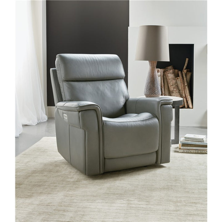 MS - Lyra Zero Gravity Power Recliner With Power Headrest - Dark Gray