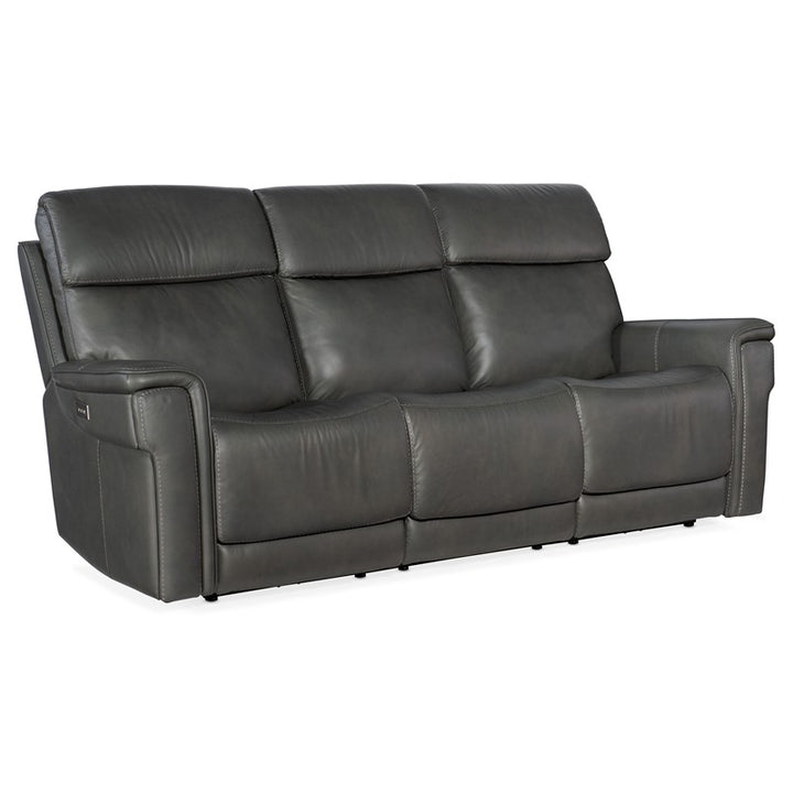MS - Lyra Zero Gravity Power Sofa With Power Headrest - Dark Gray