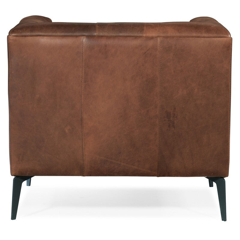 SS - Nicolla Leather Stationary Chair