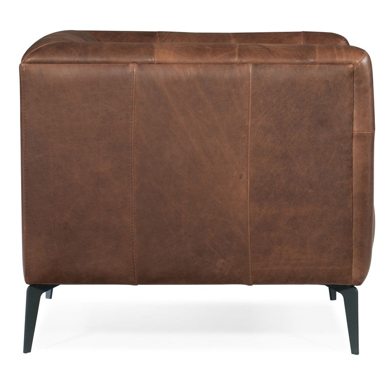 SS - Nicolla Leather Stationary Chair