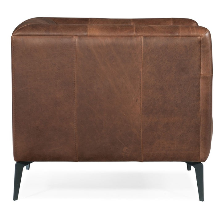 SS - Nicolla Leather Stationary Chair