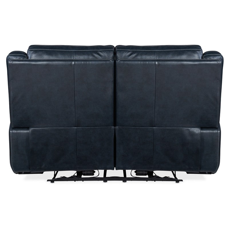 MS - Montel Lay Flat Power Loveseat With Power Headrest & Lumbar