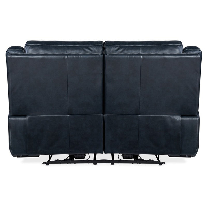 MS - Montel Lay Flat Power Loveseat With Power Headrest & Lumbar