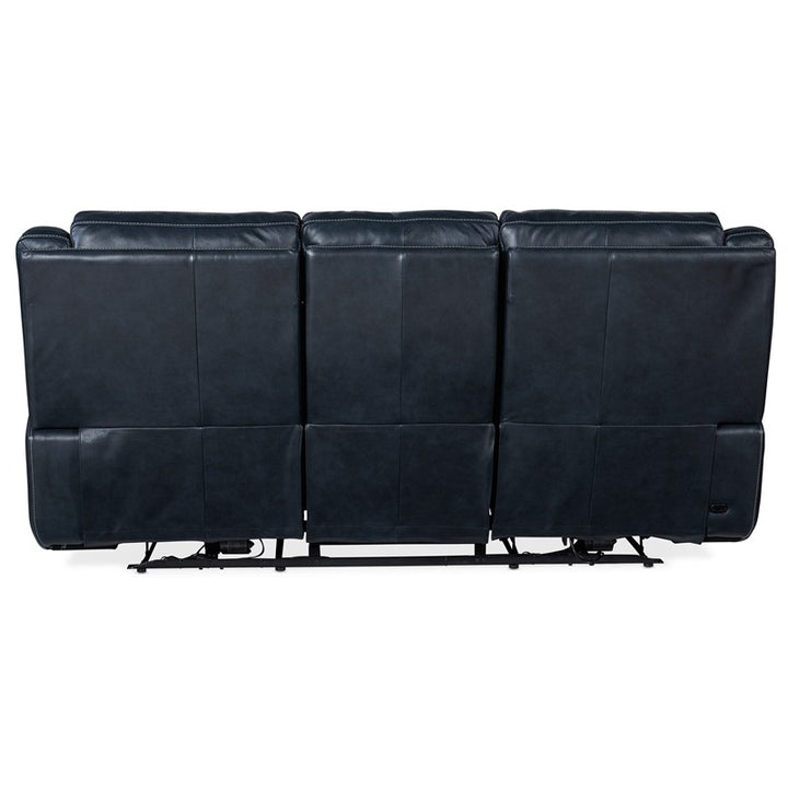 MS - Montel Lay Flat Power Sofa With Power Headrest & Lumbar