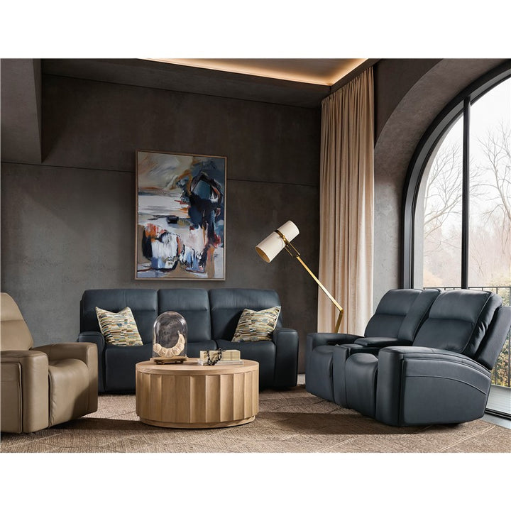 Riverton - Power Gliding Recliner With Power Headrest And Lumbar - Brown