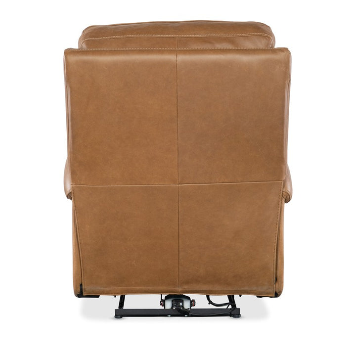 SS - Somers Power Recliner With Power Headrest - Light Brown