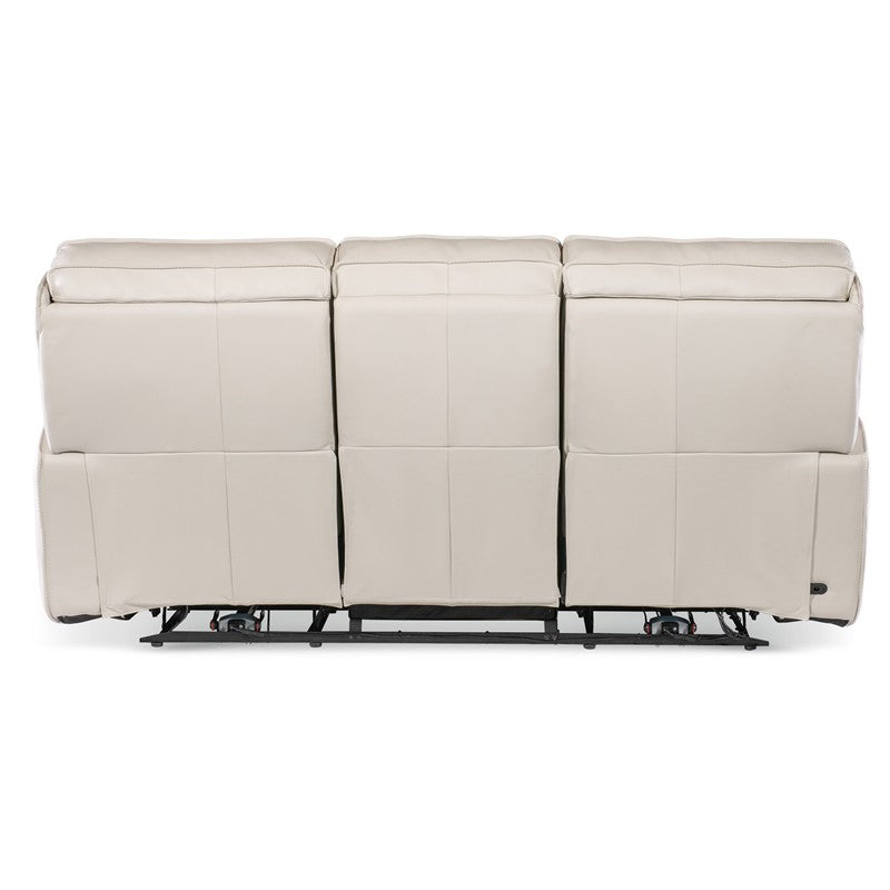 MS - Miles Zero Gravity Power Sofa With Power Headrest - White