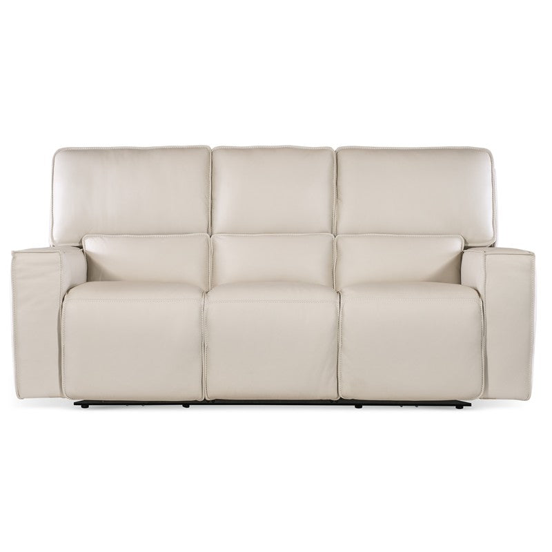 MS - Miles Zero Gravity Power Sofa With Power Headrest - White