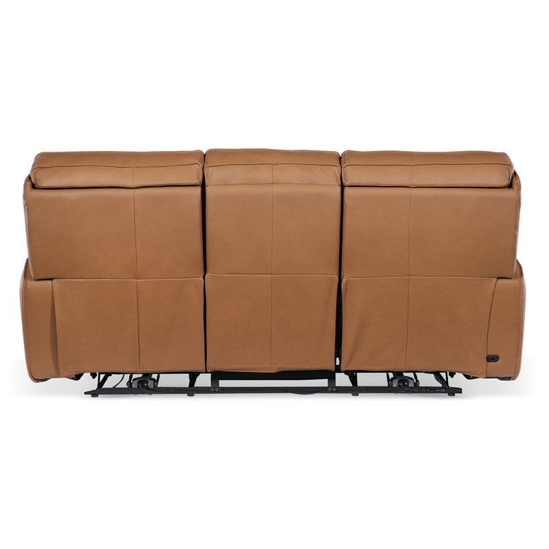MS - Miles Zero Gravity Power Sofa With Power Headrest - Light Brown