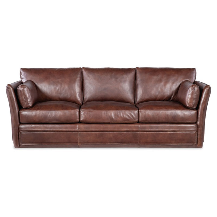 SS - Woodstock 3-Seat Sofa - Brown