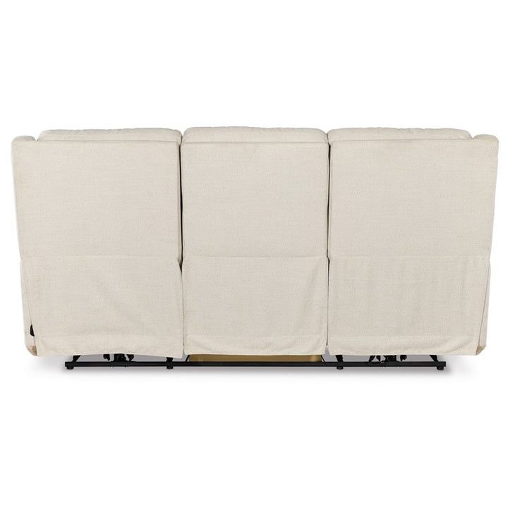 MS - Nelson Zero Gravity Power Sofa With Power Headrest And Lumbar - White