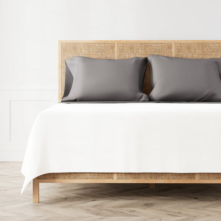 Ready To Bed 2.0 Grey Twin Sheet Set