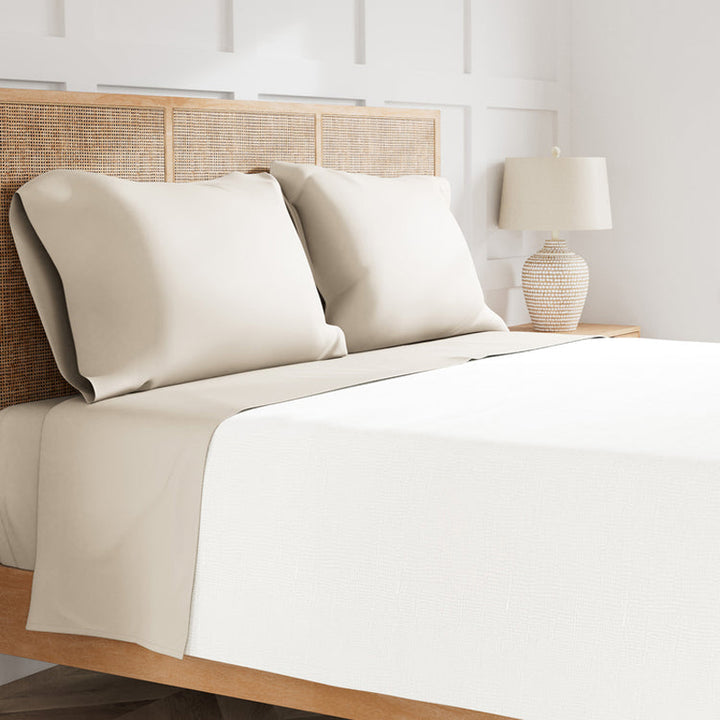 Ready To Bed 2.0 Pumice Twin Sheet Set