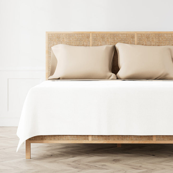 Ready To Bed 2.0 Taupe Twin Sheet Set