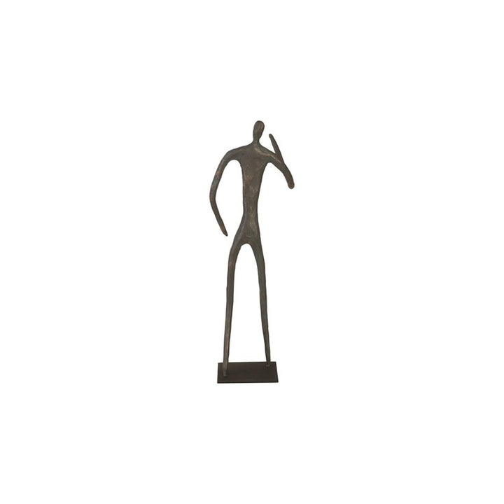 Abstract Figure on Metal Base