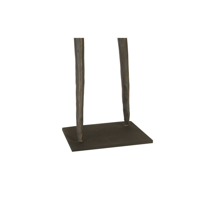 Abstract Figure on Metal Base