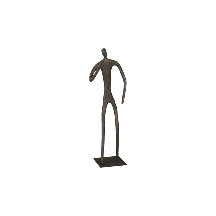Abstract Figure on Metal Base