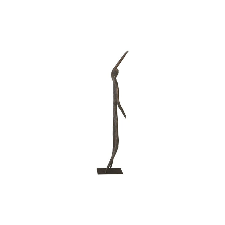 Abstract Figure on Metal Base
