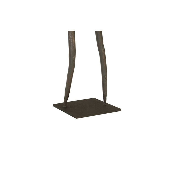 Abstract Figure on Metal Base