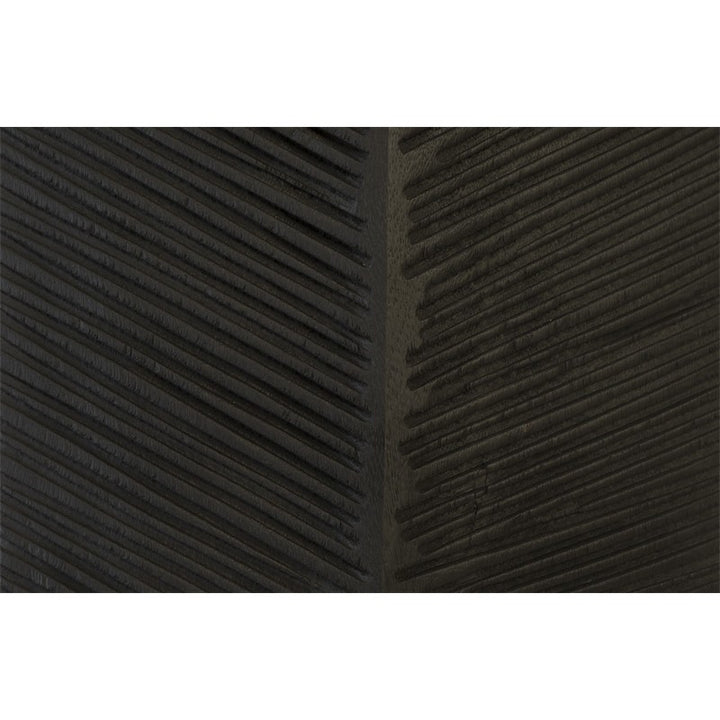 Carved Leaf on Stand