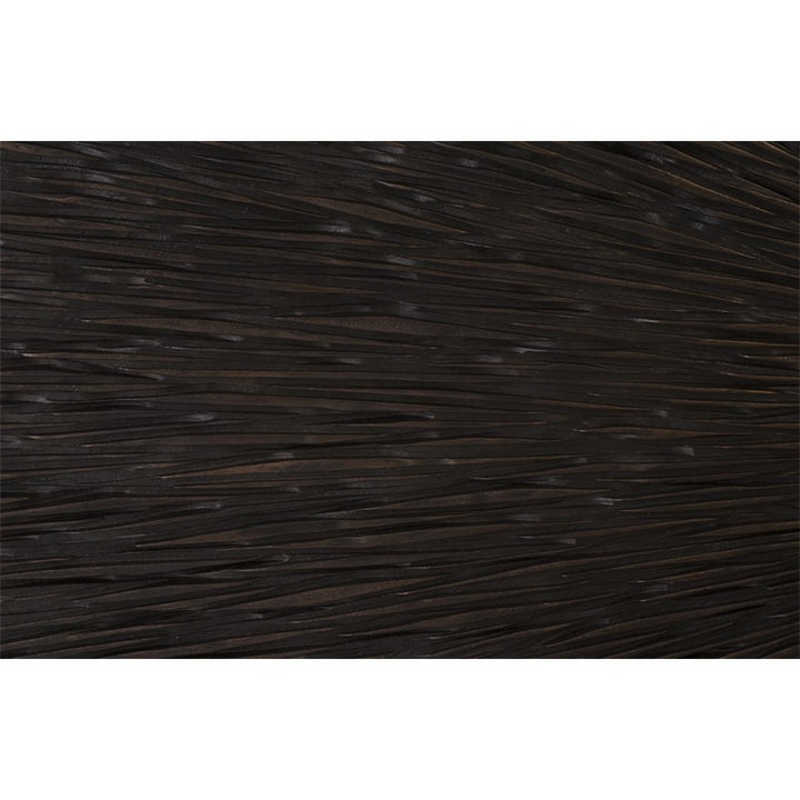 Chainsaw Dining Table with Glass