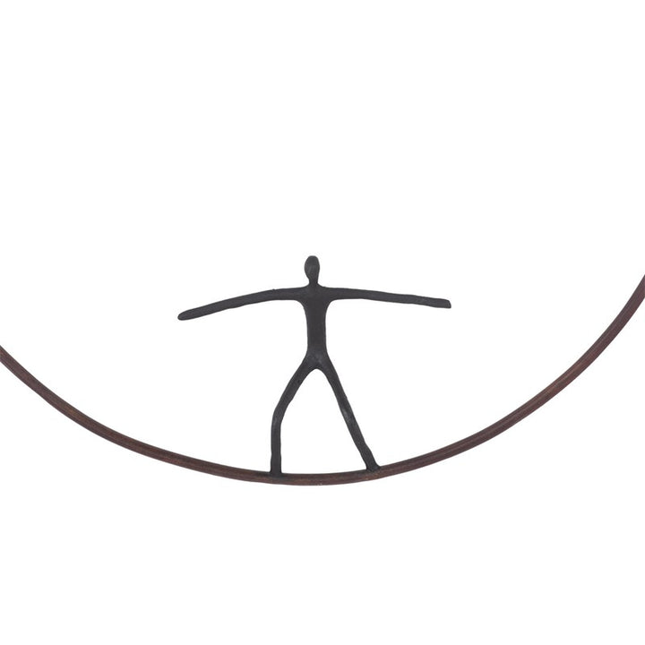 Olympic Figure in Iron Ring