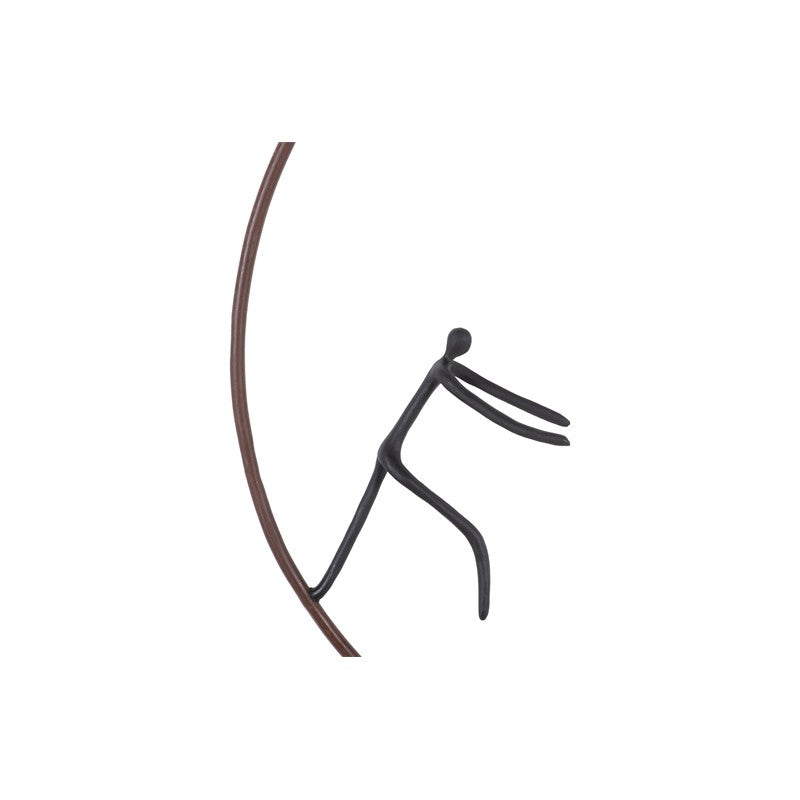 Olympic Figure in Iron Ring