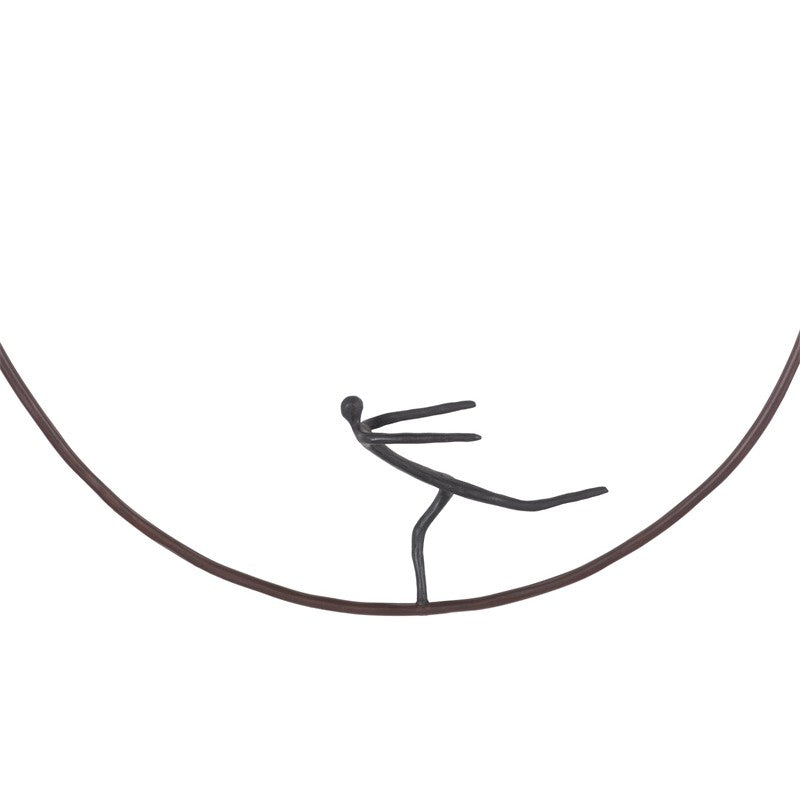 Olympic Figure in Iron Ring