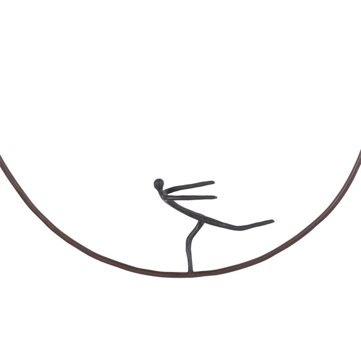 Olympic Figure in Iron Ring