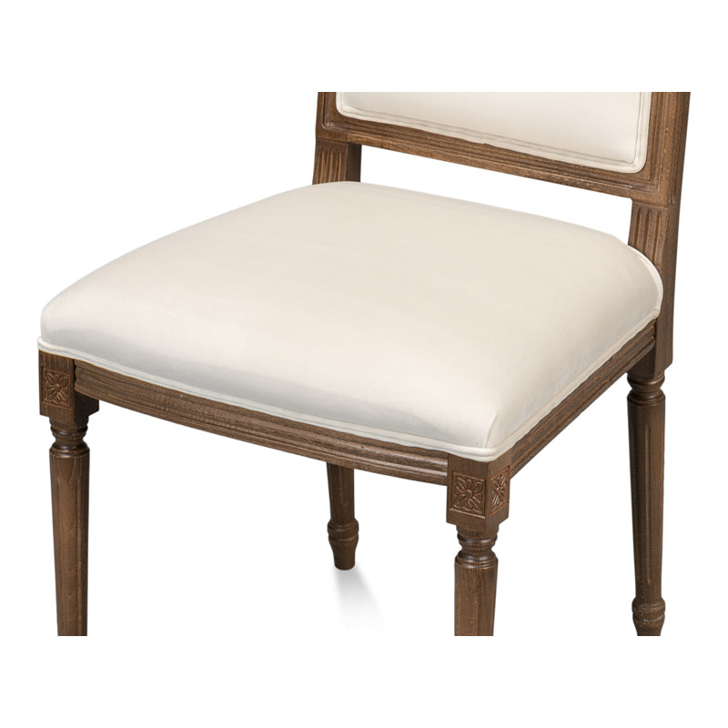 Louis Xvi Squared Side Chair