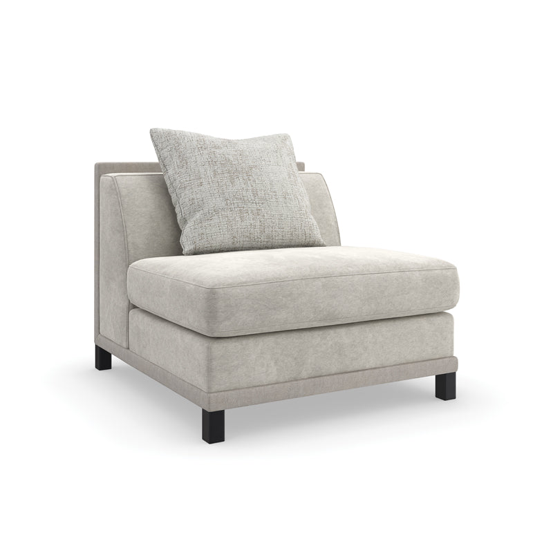 Tuxedo Armless Chair