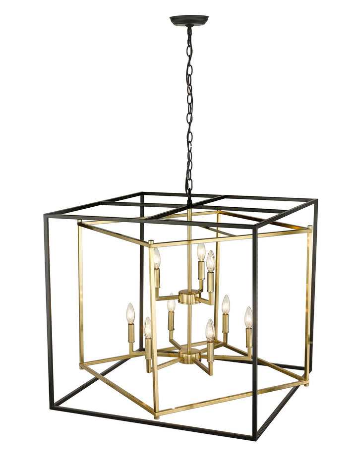 YS218C28BG Nine Light Chandelier
