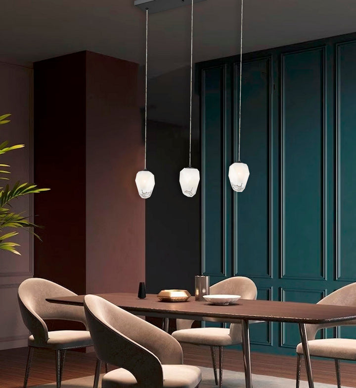 YS97C20BLK Three Light Island Pendant