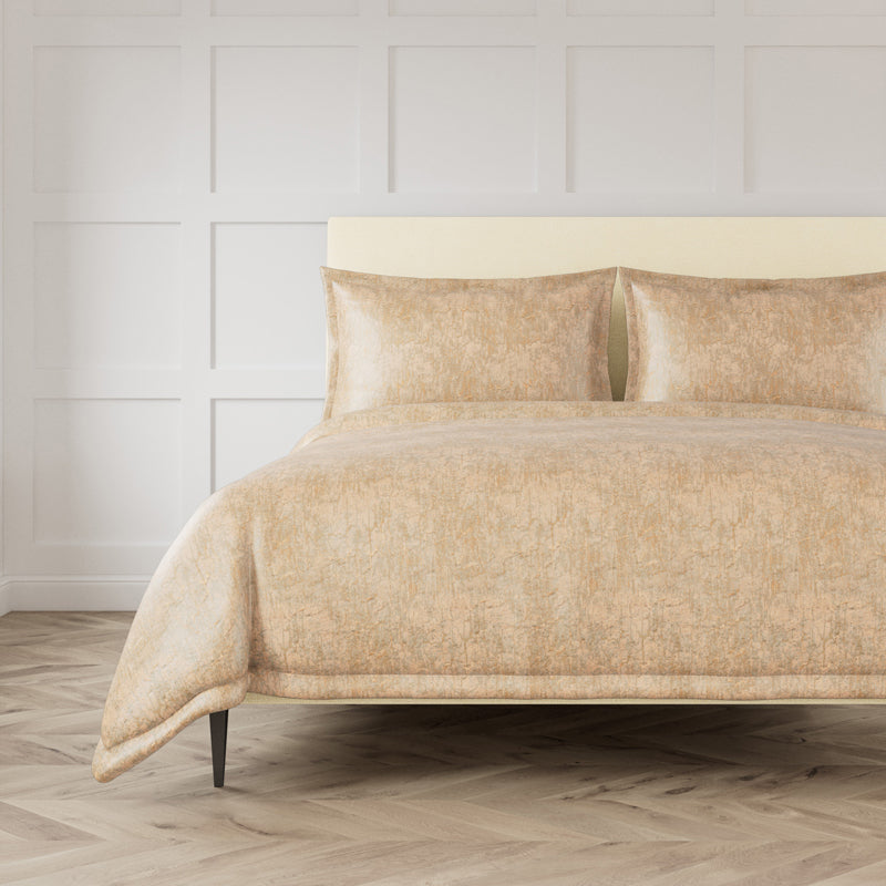 Allure Gold Queen Duvet Set