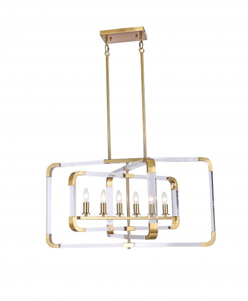 ZL23C35CO Six Light Chandelier