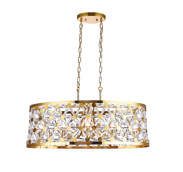 ZL31C33CO Eight Light Chandelier