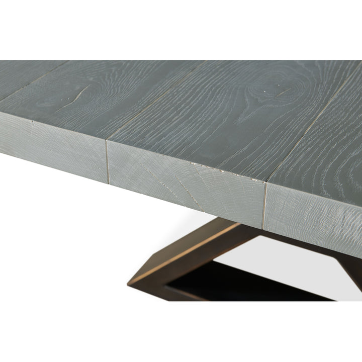 Open Sky 120 Dining Table - Grey